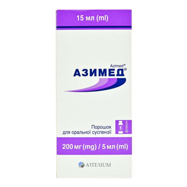 Azithromycin (sweet banana flavor)