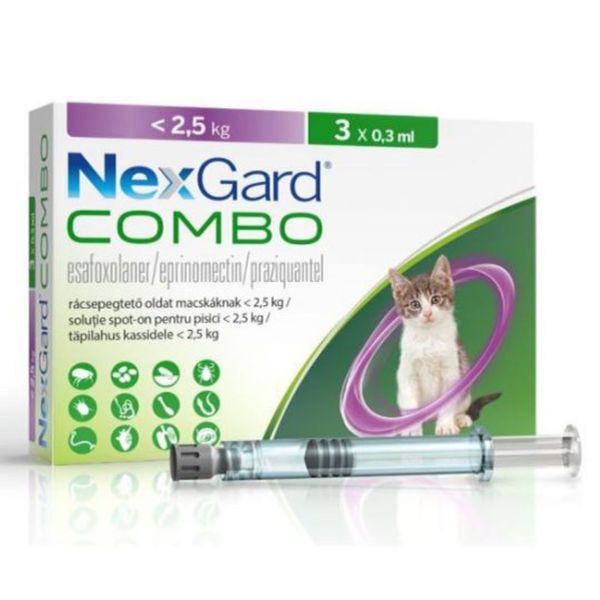 NEXGARD COMBO UP TO 2.5 kg