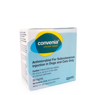 CONVENIA 80 mg 4+1 ml