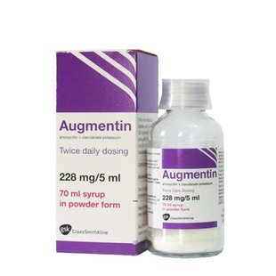 AUGMENTIN 70 ml Oral 228mg 000 251 фото