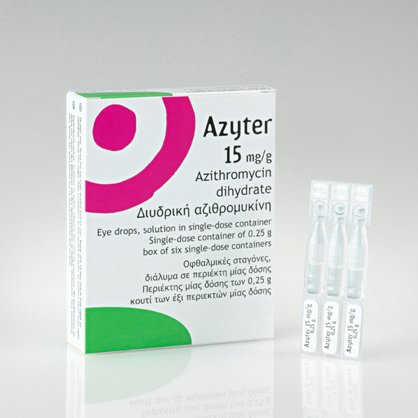 AZITHROMYCIN (Augentropfen) 6 Pipetten 000 495 фото