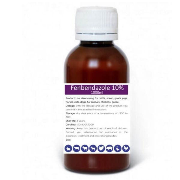 FENBENDAZOLE oral 1ml-10 kg 000 207 фото