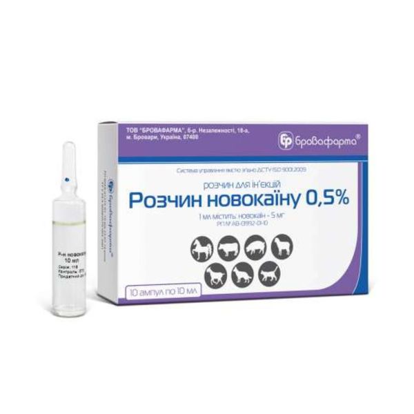 NOVOKAIN – PROCAINE 5 mg 000 320 фото